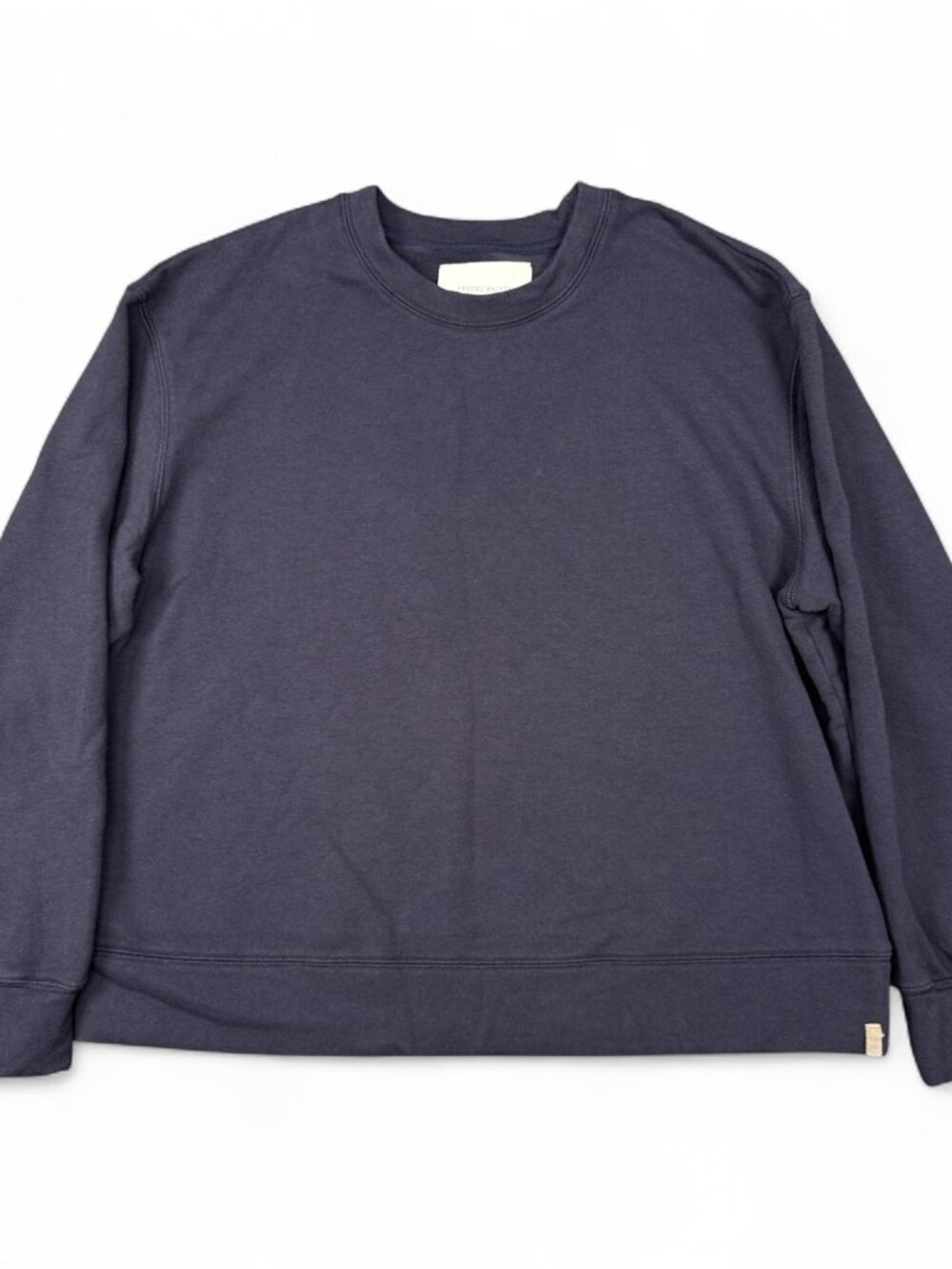 Brochu Walker CFT4244 Pullover Sweatshirt L Navy Blue Crewneck